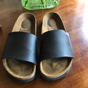 Birkenstock (Betula) Black Sandal